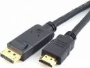 FTT14-031 DisplayPort ΣΕ HDMI Male Cable 1.80M
